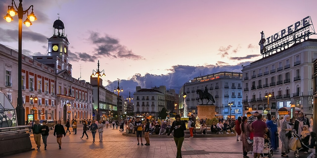 Puerta del Sol, Madrid