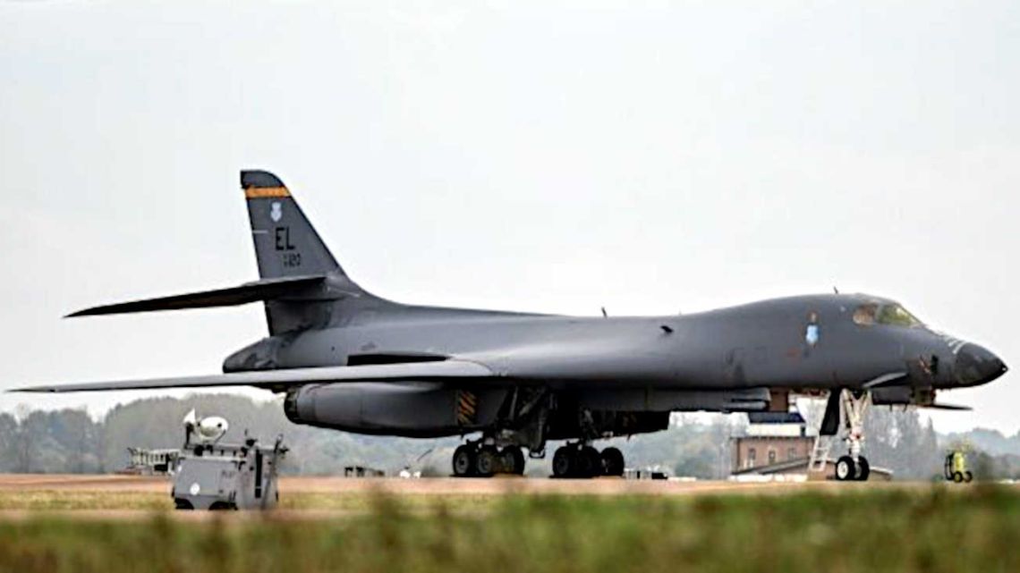 bombardero B-1 Lancer de la Fuerza Aérea de Estados Unidos