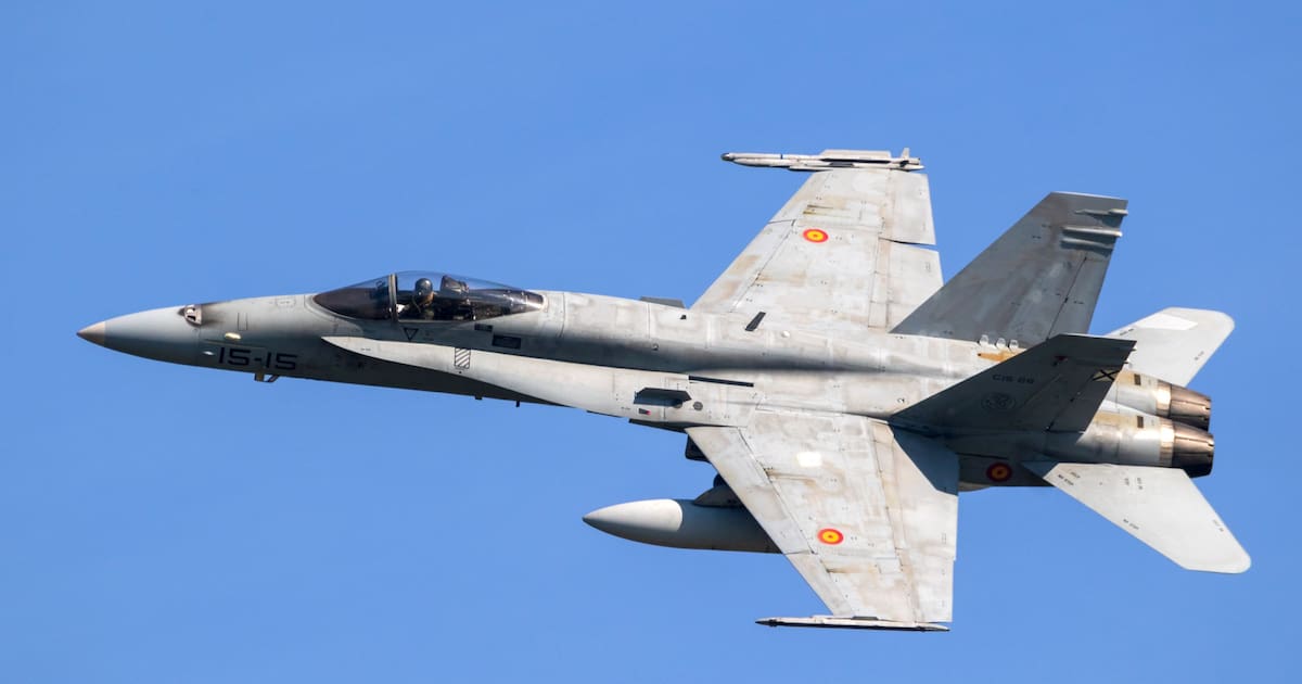 F-18 Eurofighter caza español OTAN